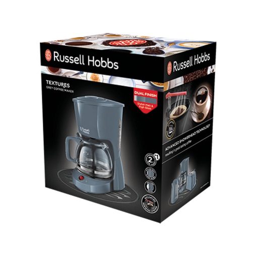 Russell Hobbs 22613 56 Textures Kávéfőző, Szürke Russell Hobbs 22613 56 Textures Kávéfőző, Szürke